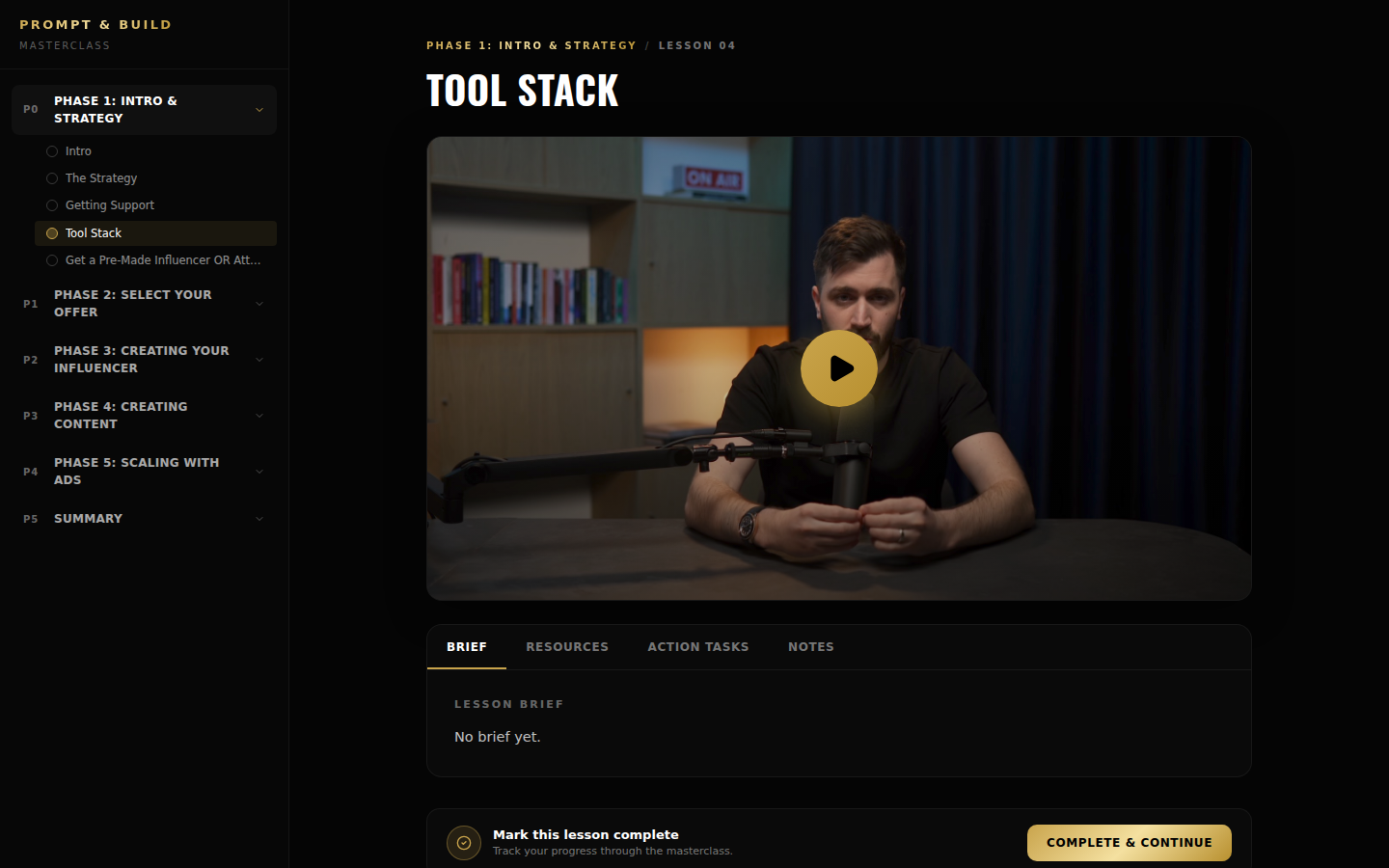 Tool Stack